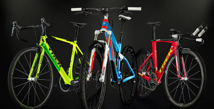 Image trois vélos trek